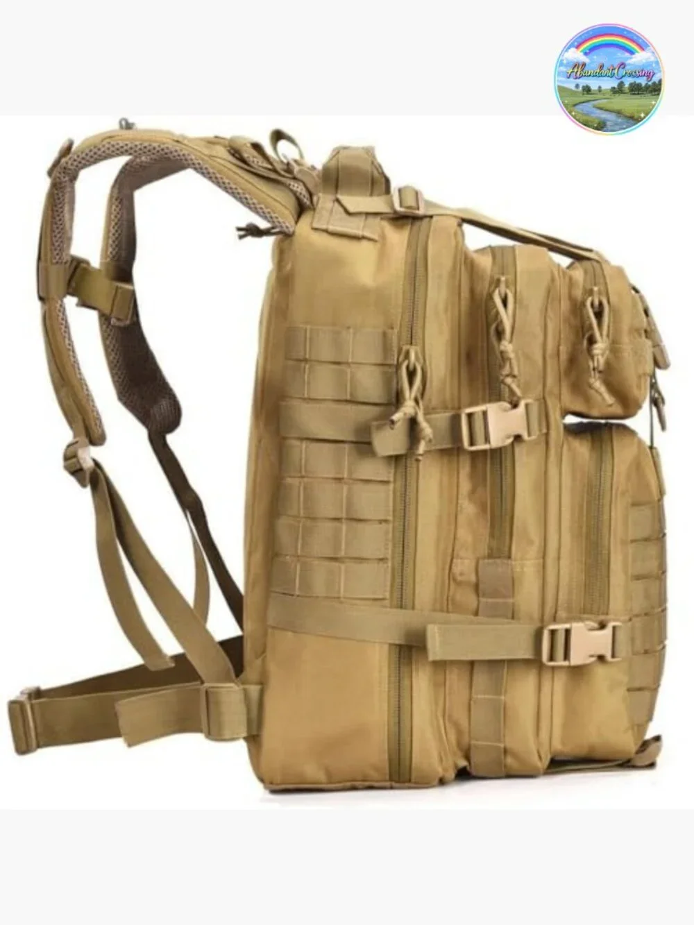 Military Tactical Assault Pack Backpack MOLLE Bug Out Bag for Hiking Camping